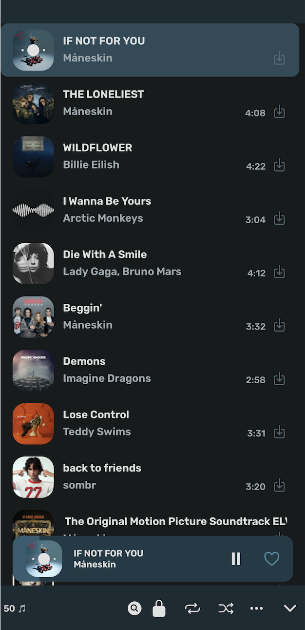 queue view